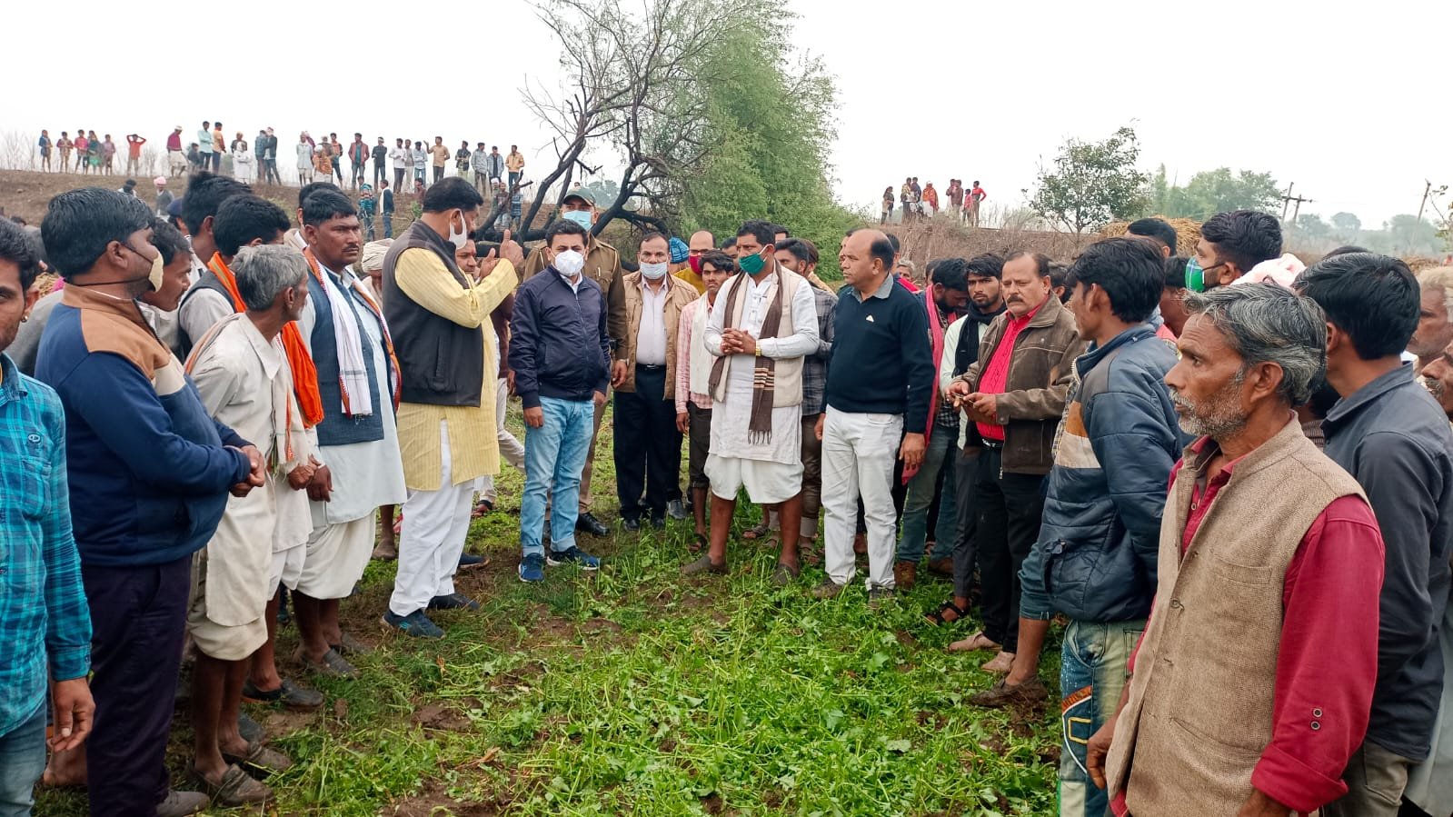 हिंदी समाचार |ओला प्रभावित क्षेत्र पिपलोदी...
