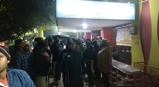 हिंदी समाचार |नथुआ मोड़ के समीप सड़क...