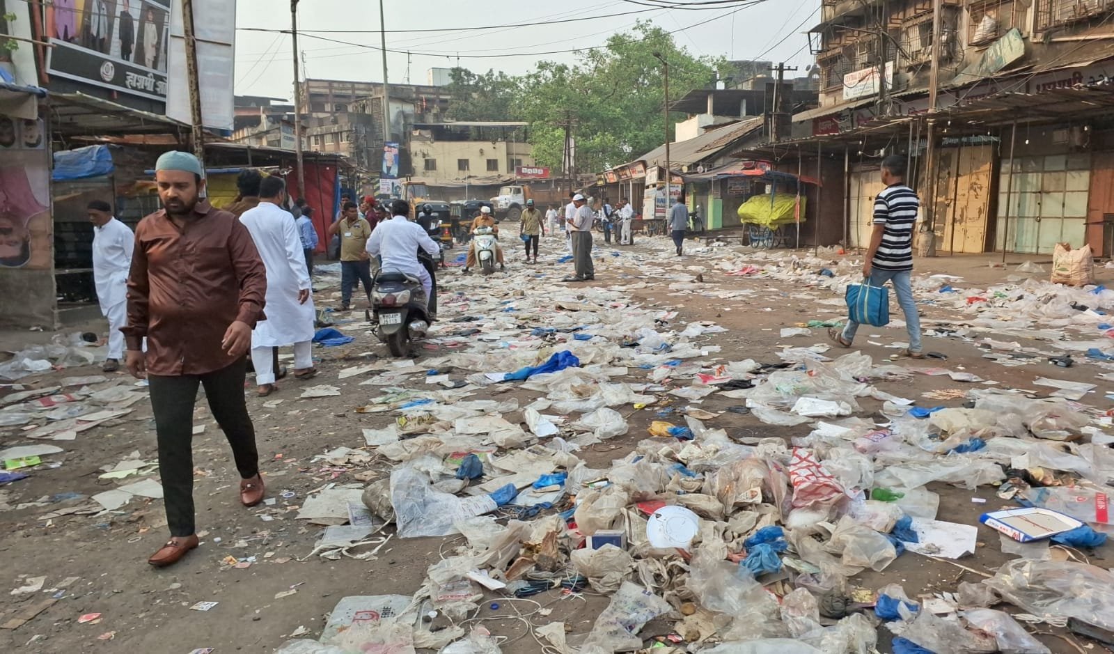 हिंदी समाचार |भिवंडी में प्लास्टिक कचरे का...