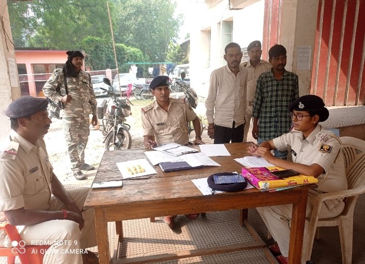 हिंदी समाचार |दुर्गावती पुलिस ने हीरोइन के...