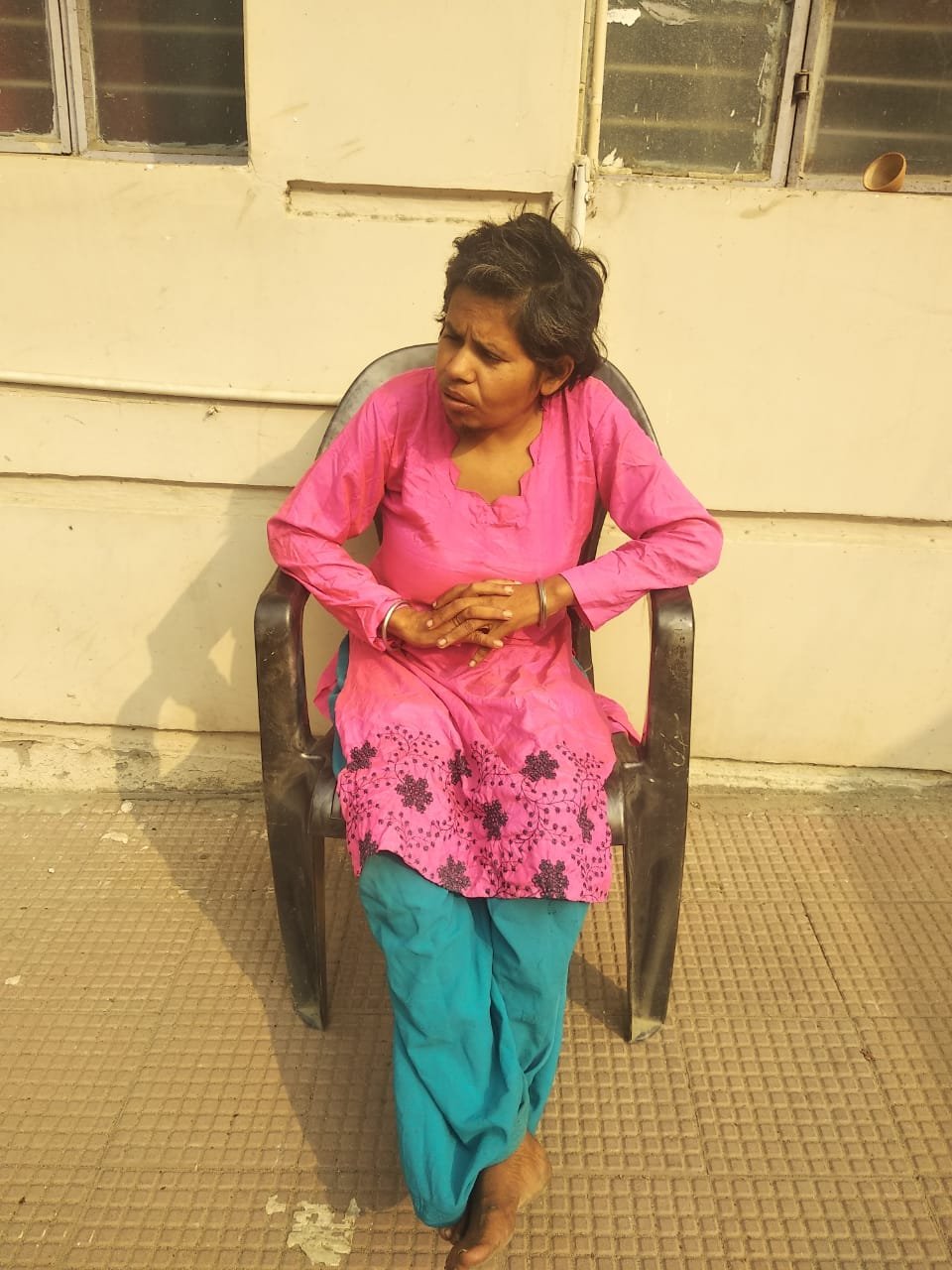 हिंदी समाचार |विक्षिप्त महिला को पुलिस ने...