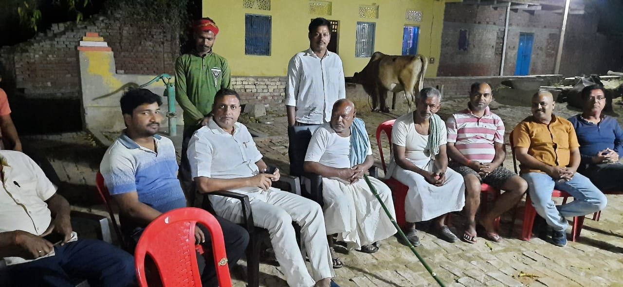 हिंदी समाचार |मोती सिंह के पिताजी के निधन पर...