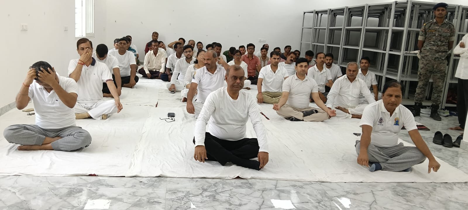 हिंदी समाचार |योग दिवस पर न्यायाधीशों ने...