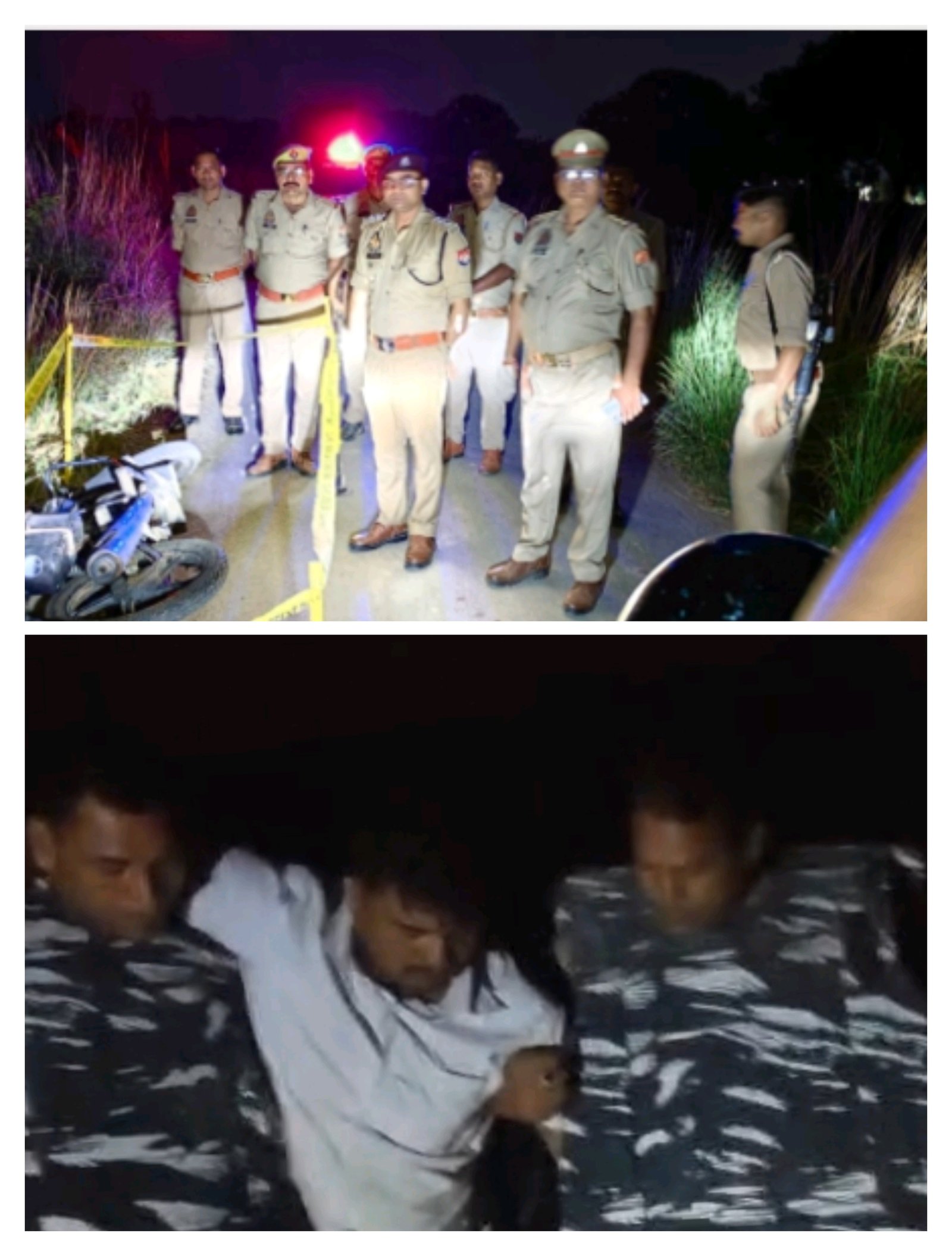 हिंदी समाचार | पुलिस मुठभेड़ में चली गोली...