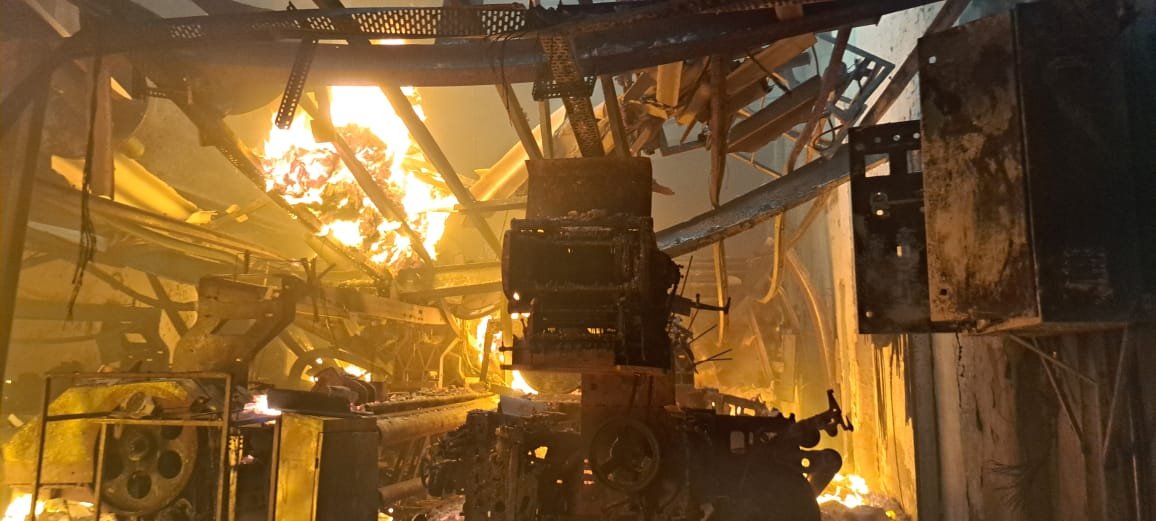 हिंदी समाचार |भिवंडी में पावरलूम कारखाने...