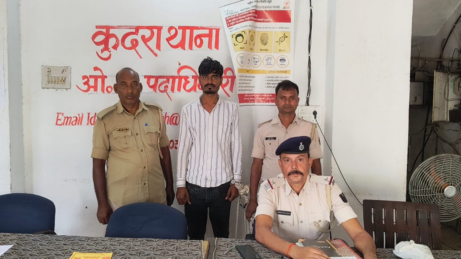 हिंदी समाचार |कुदरा थाना कांड संख्या 455/26 में...