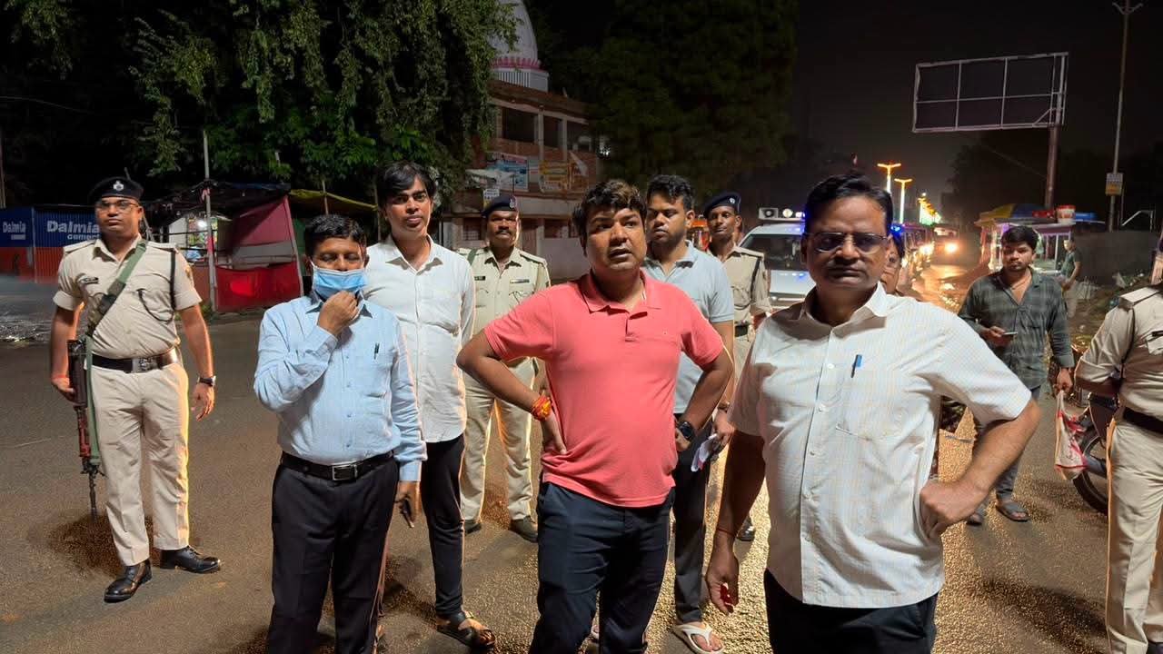 हिंदी समाचार |डीएम ने सासाराम नगर भ्रमण कर...