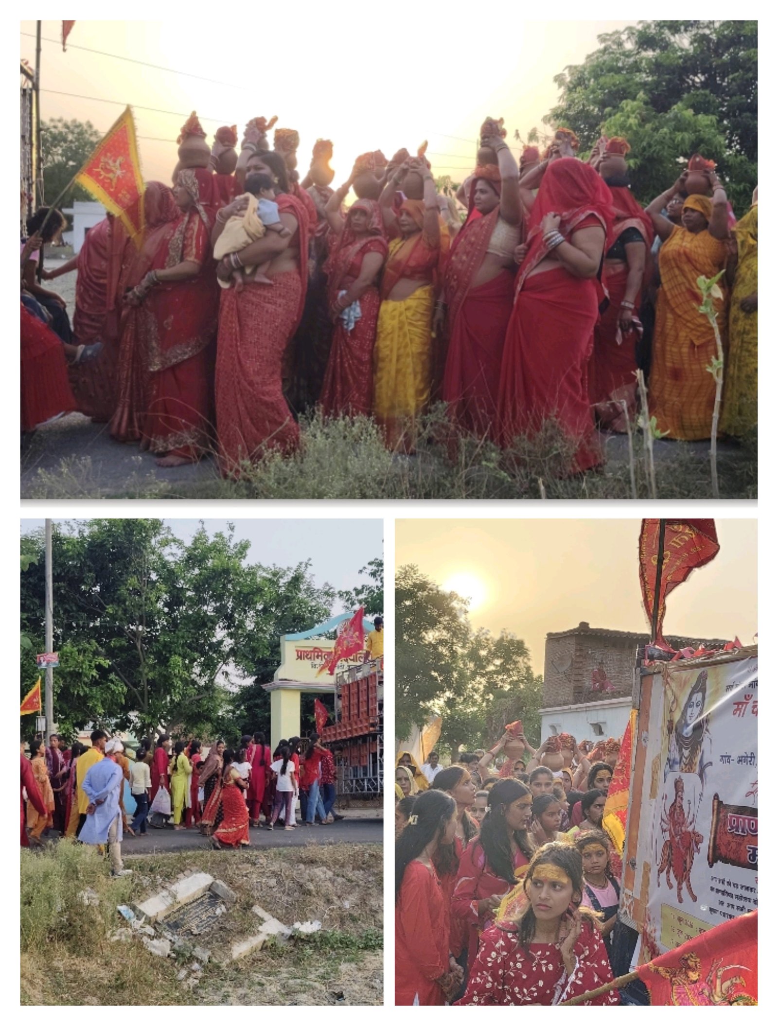 हिंदी समाचार | ग्राम देवी मंदिर में मूर्ति...