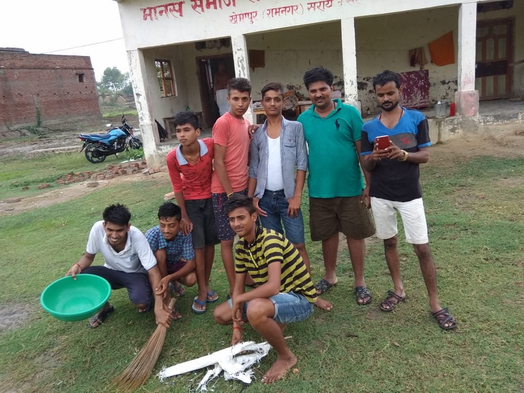 हिंदी समाचार |खेमापुर गाँव मे स्वच्छता...