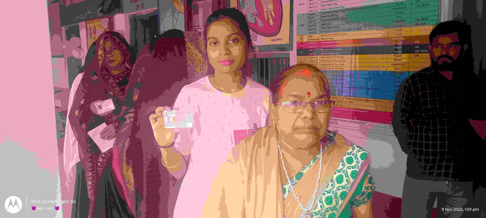 हिंदी समाचार |कैमूर में अपराह्न 3 बजे तक 61.90%...