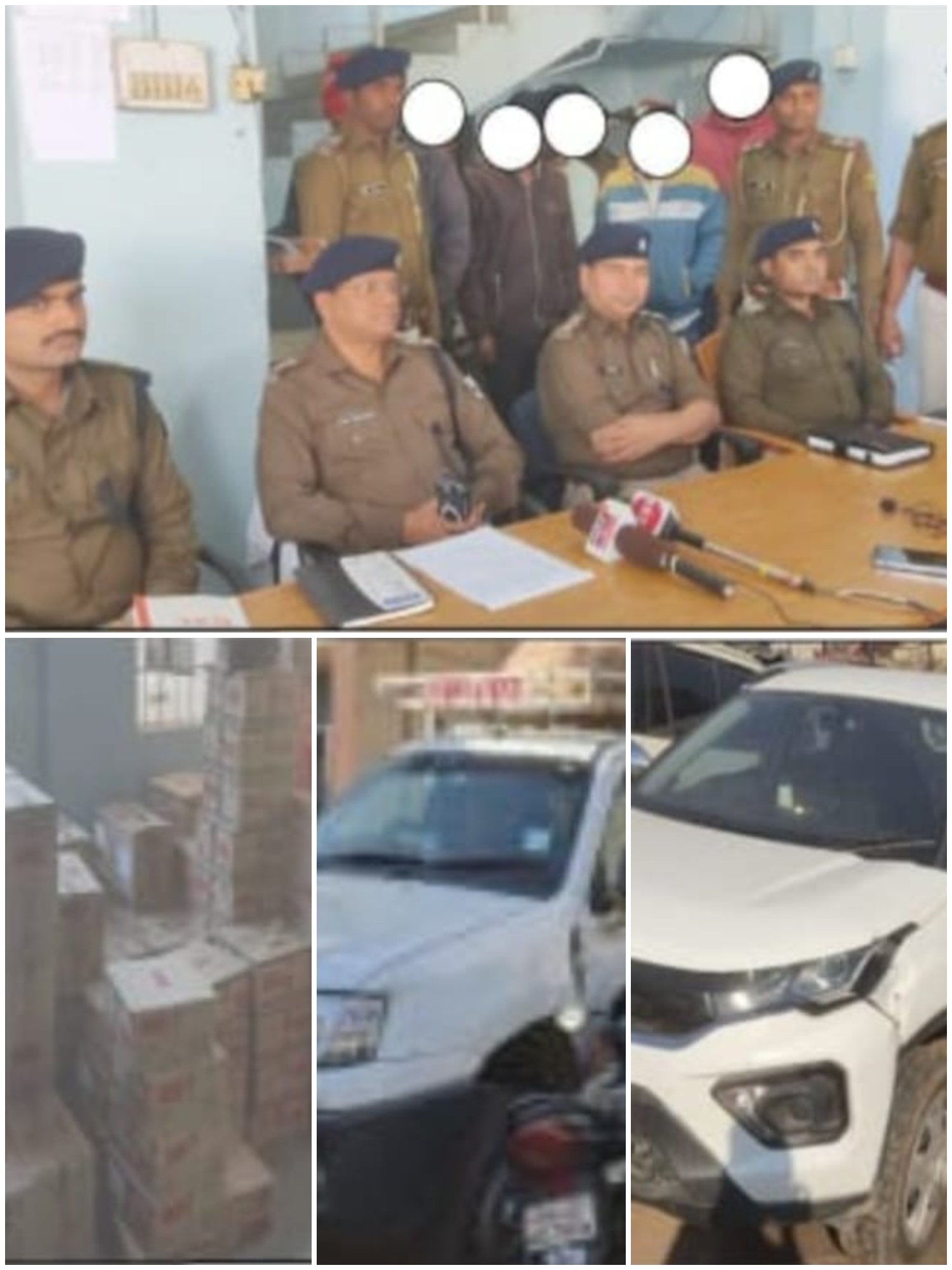 हिंदी समाचार |877.65 लीटर अंग्रेजी शराब के साथ...