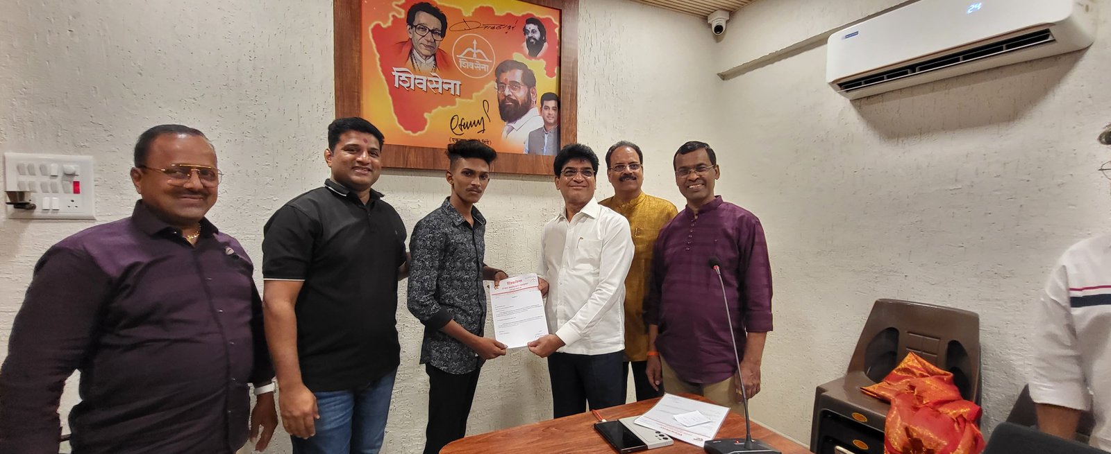 हिंदी समाचार |भिवंडी में शिवसेना का पद...