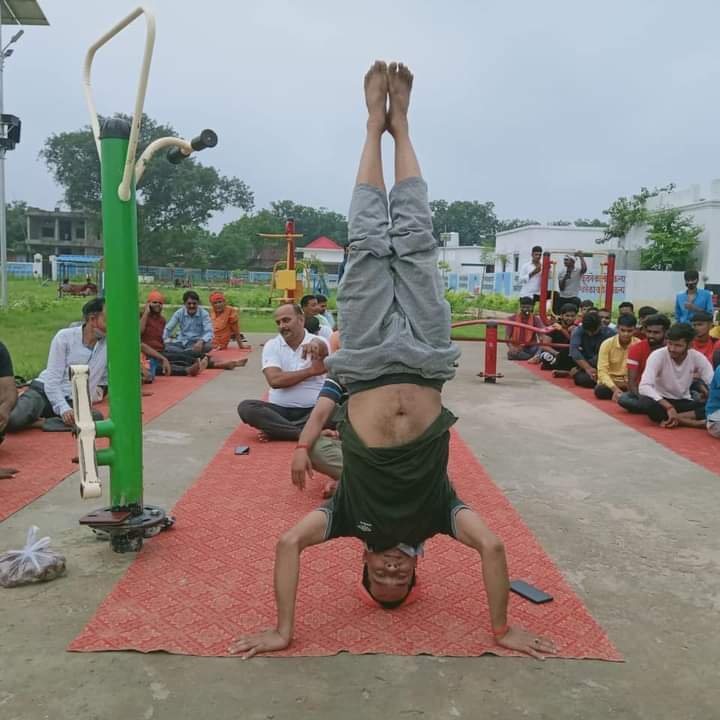 हिंदी समाचार |जौनपुर । योग दिवस पर डोभी मंडल...