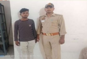 हिंदी समाचार |फरार अभियुक्त को बरसठी पुलिस...