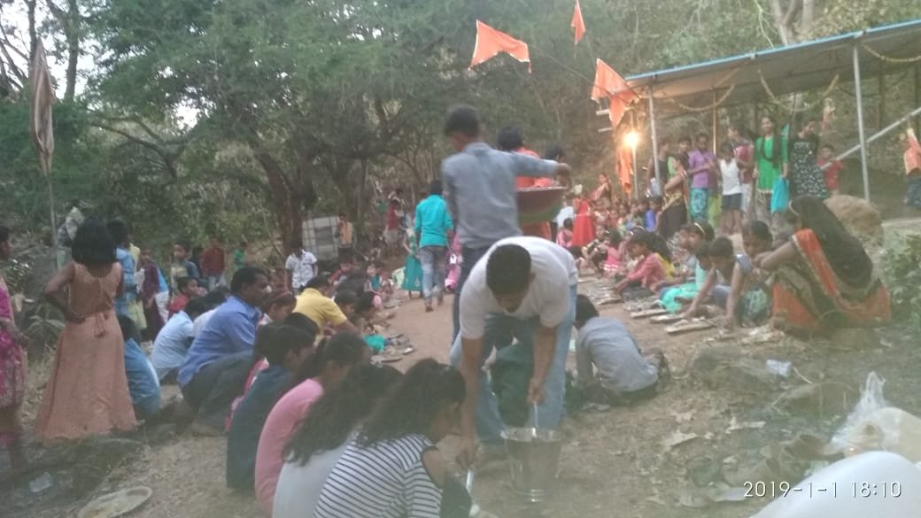 हिंदी समाचार |कलवा मे माता के दरबार मे नाग...