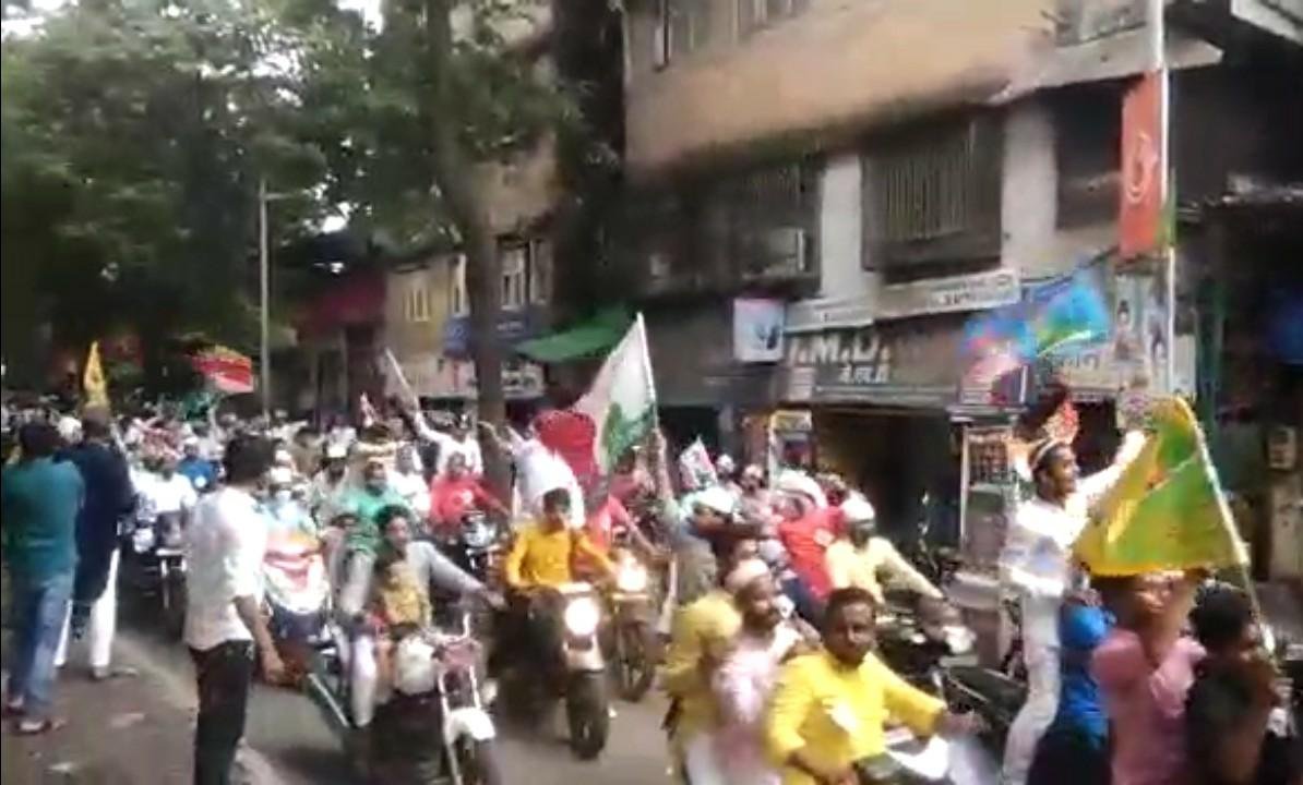 हिंदी समाचार |मुस्लिम धर्मगुरु का स्वागत...