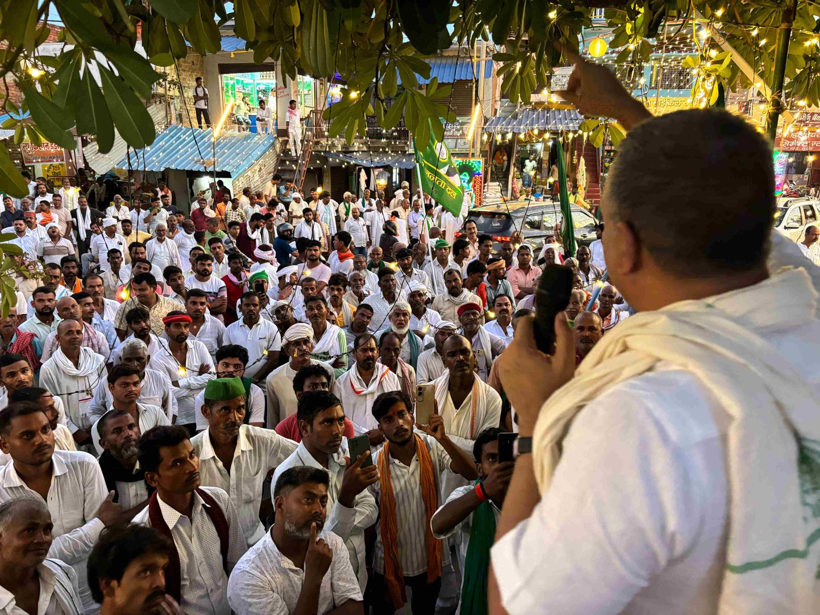 हिंदी समाचार |राजद के नुक्कड़ सभा में...