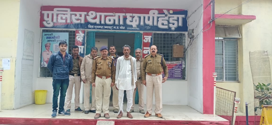 हिंदी समाचार |छापीहेड़ा पुलिस ने किए आरोपी...