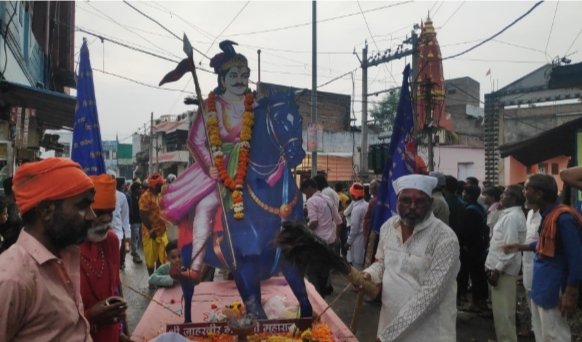 हिंदी समाचार |गोगा नवमी पर निकाली भव्य छड़ी...