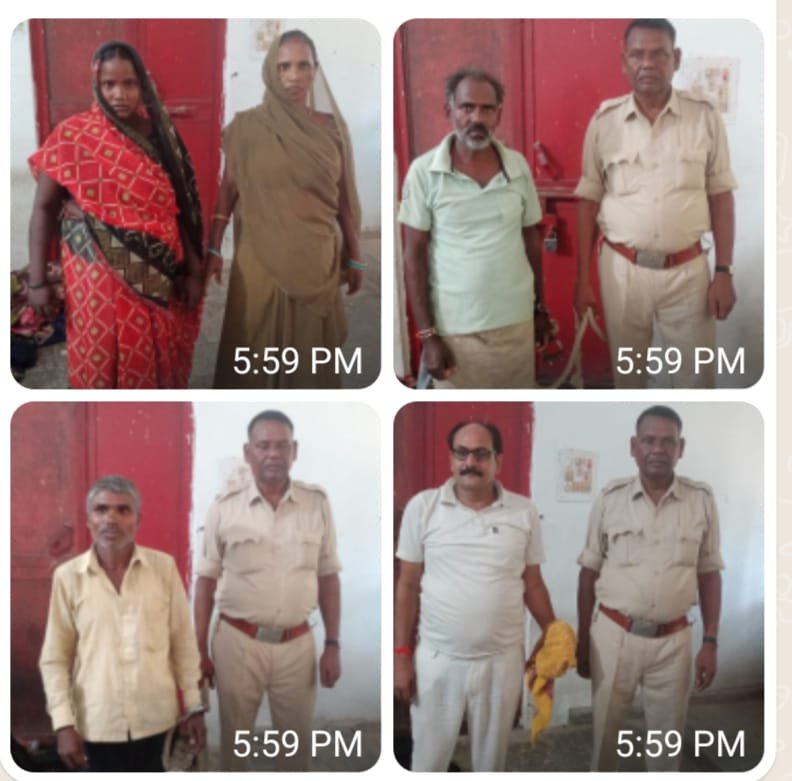 हिंदी समाचार |चैनपुर पुलिस ने पति-पत्नी...